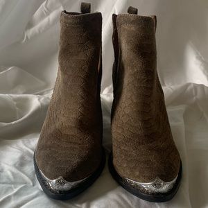 Jeffrey Campbell Suede Booties